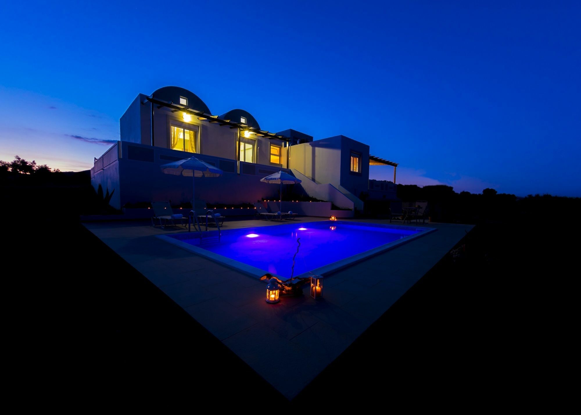 Orianna Sea View Villa Gennadi Exteriör bild