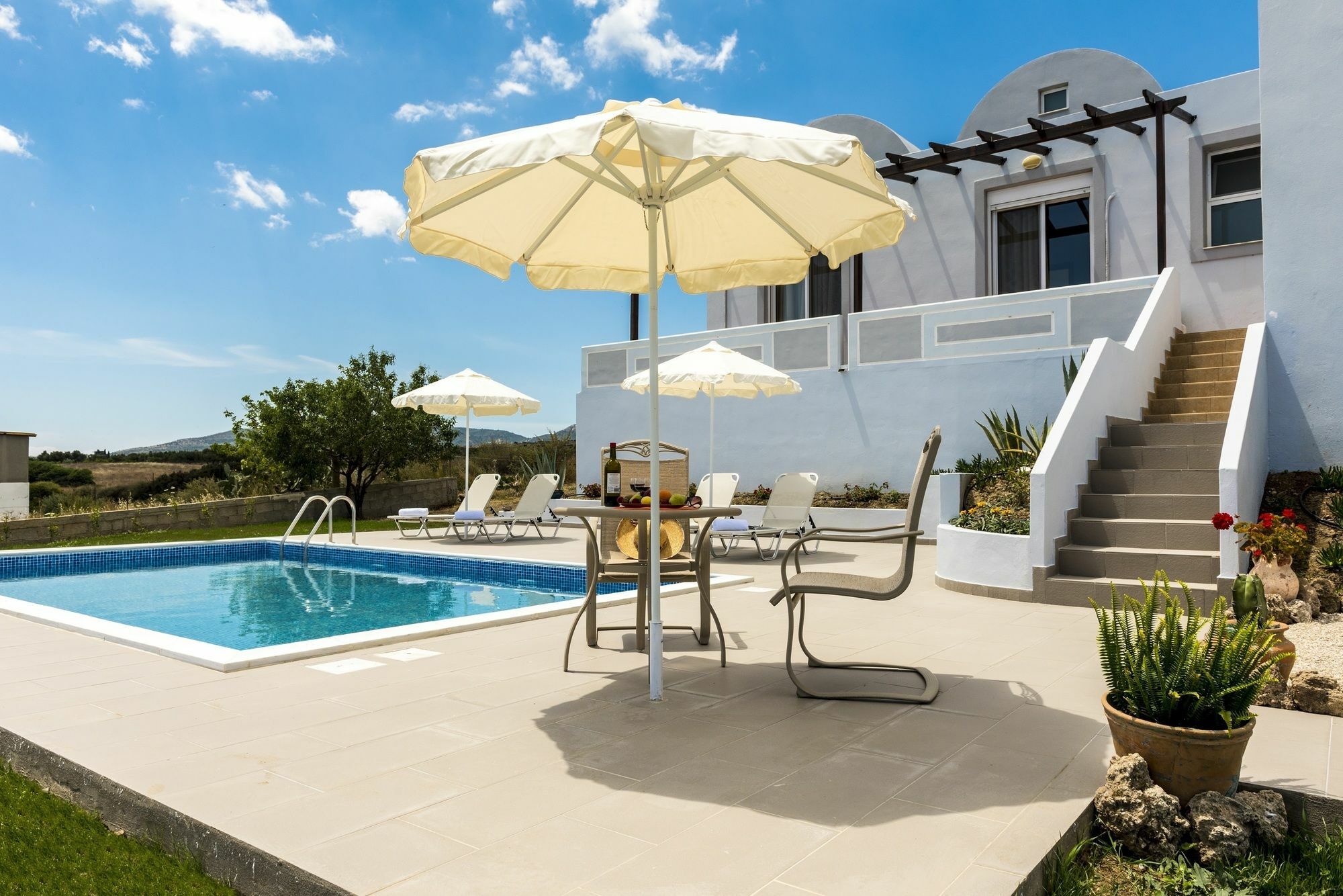 Orianna Sea View Villa Gennadi Exteriör bild
