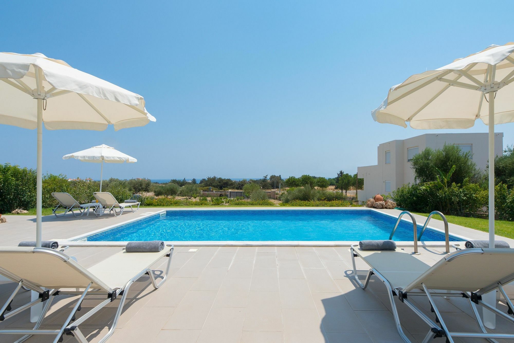 Orianna Sea View Villa Gennadi Exteriör bild