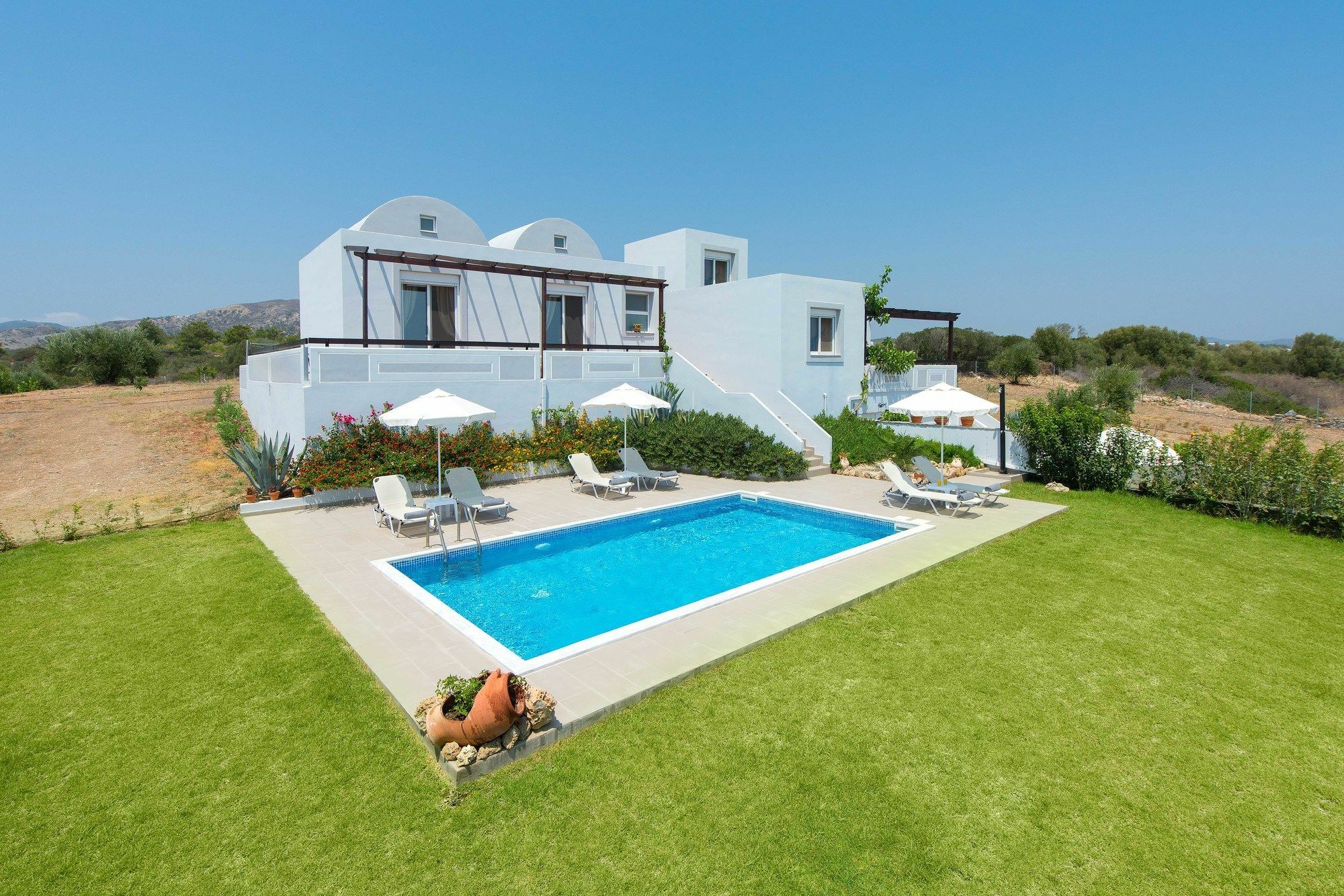 Orianna Sea View Villa Gennadi Exteriör bild
