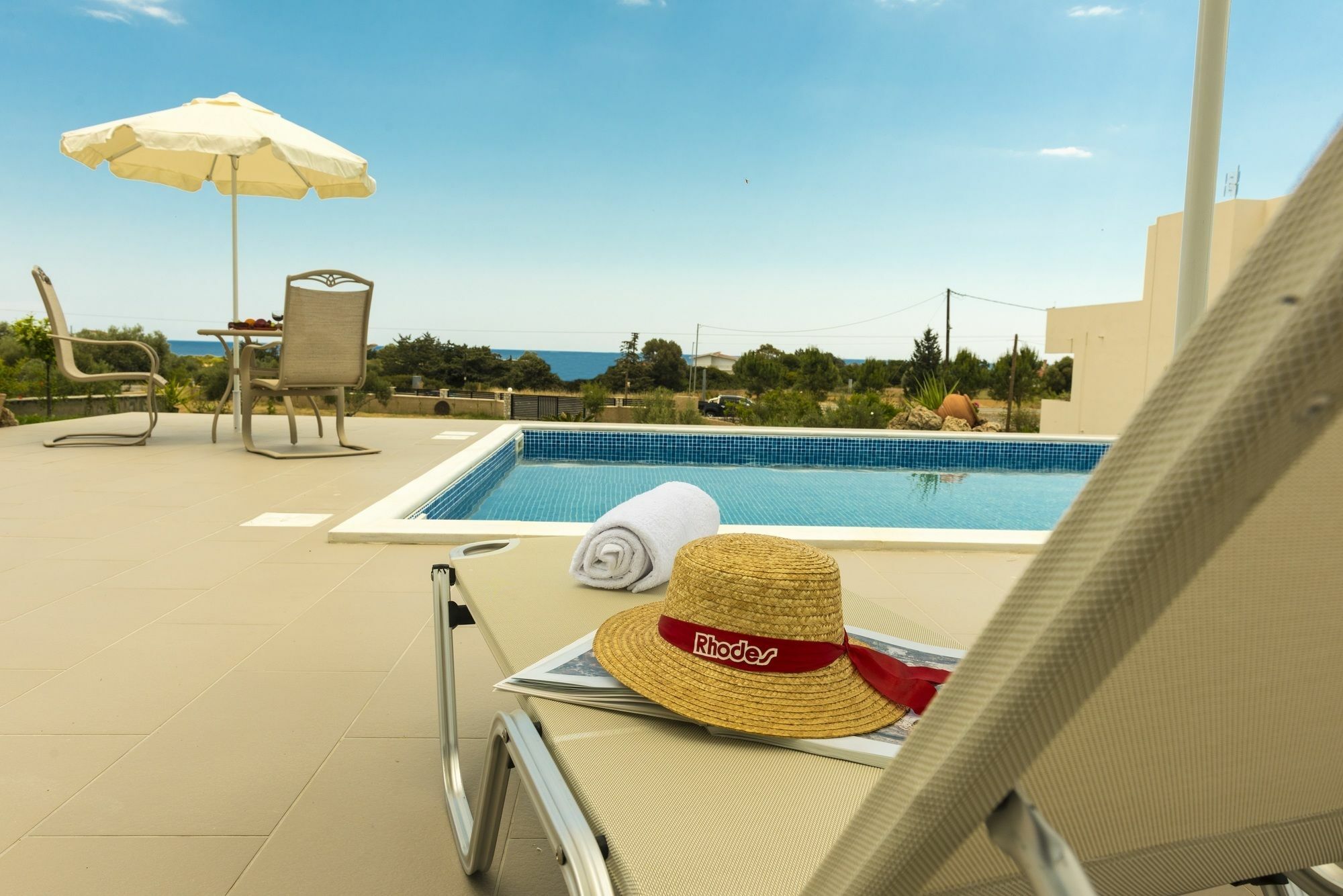 Orianna Sea View Villa Gennadi Exteriör bild