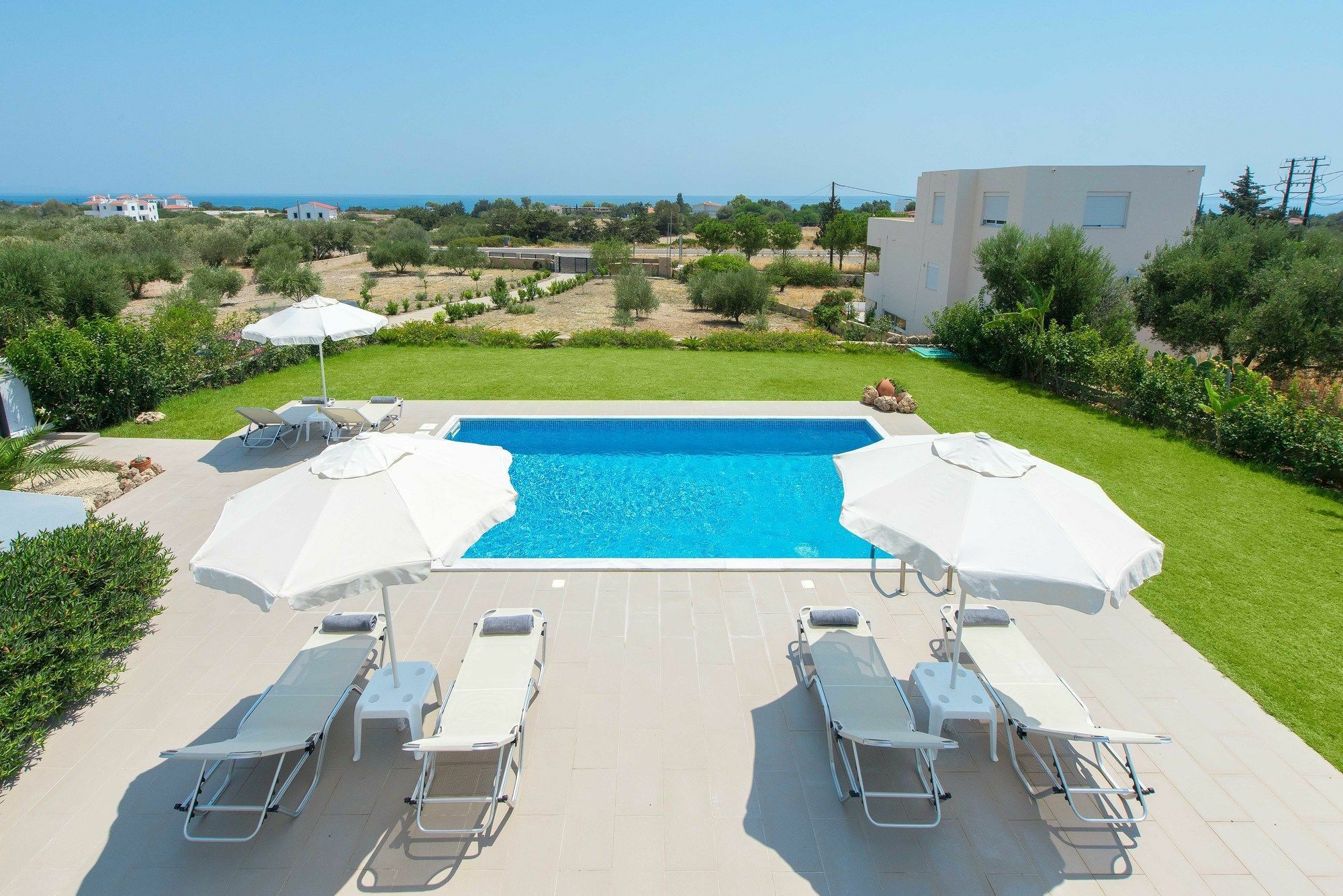 Orianna Sea View Villa Gennadi Exteriör bild