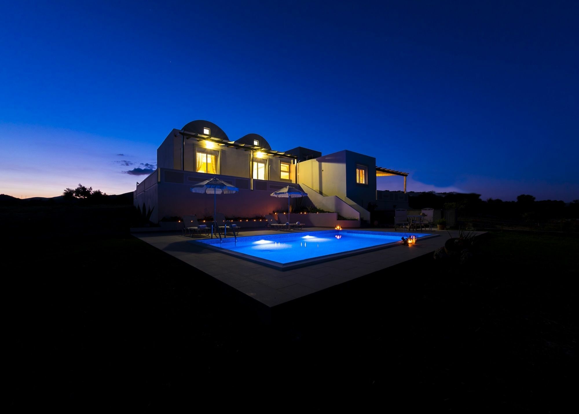 Orianna Sea View Villa Gennadi Exteriör bild